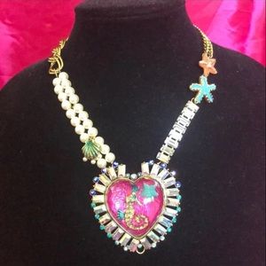 Betsy Johnson Jewel of the Sea Necklace